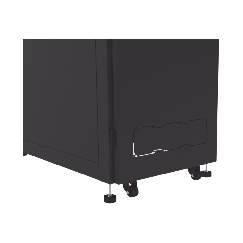 Gabinete Profesional para Telecomunicaciones de 24UR, 600 mm de Ancho x 1000 mm de Profundidad, Se envía el Gabinete Armado. - Imagen 14