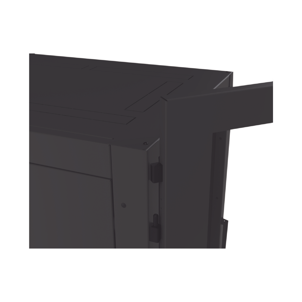 Gabinete Profesional para Telecomunicaciones de 24UR, 600 mm de Ancho x 1000 mm de Profundidad, Se envía el Gabinete Armado. - Imagen 10