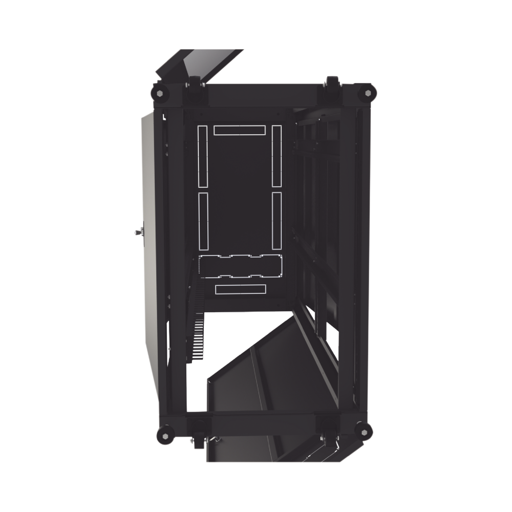 Gabinete para Telecomunicaciones Rack Estándar de 19", 42UR, 600 mm Ancho x 1000 mm Profundidad. Fabricado en Acero, Se envía el Gabinete Armado. - Imagen 12