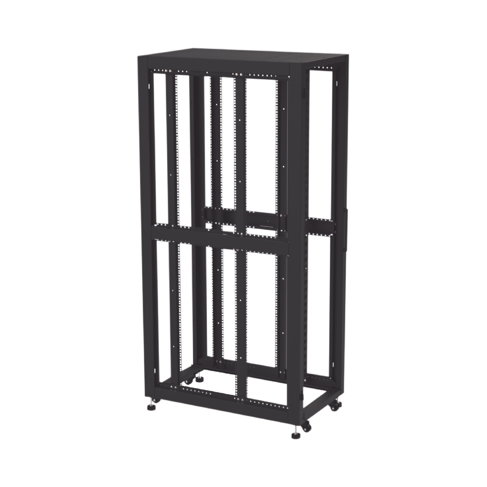 Gabinete para Telecomunicaciones Rack Estándar de 19", 42UR, 600 mm Ancho x 1000 mm Profundidad. Fabricado en Acero, Se envía el Gabinete Armado. - Imagen 13