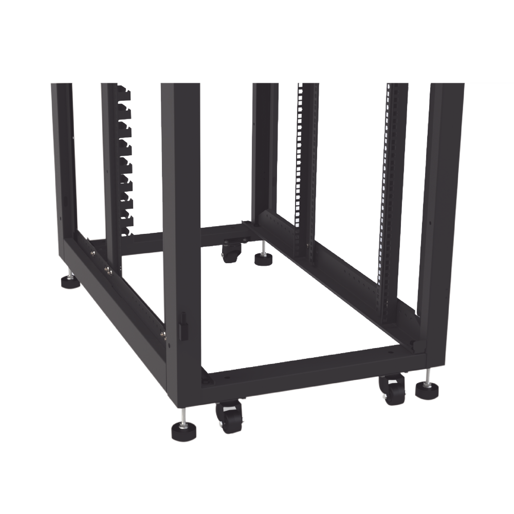 Gabinete para Telecomunicaciones Rack Estándar de 19", 42UR, 600 mm Ancho x 1000 mm Profundidad. Fabricado en Acero, Se envía el Gabinete Armado. - Imagen 6