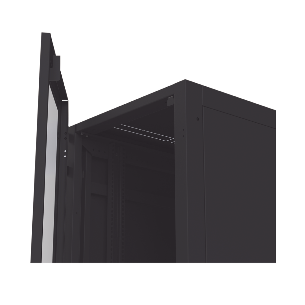 Gabinete para Telecomunicaciones Rack Estándar de 19", 42UR, 600 mm Ancho x 1000 mm Profundidad. Fabricado en Acero, Se envía el Gabinete Armado. - Imagen 7