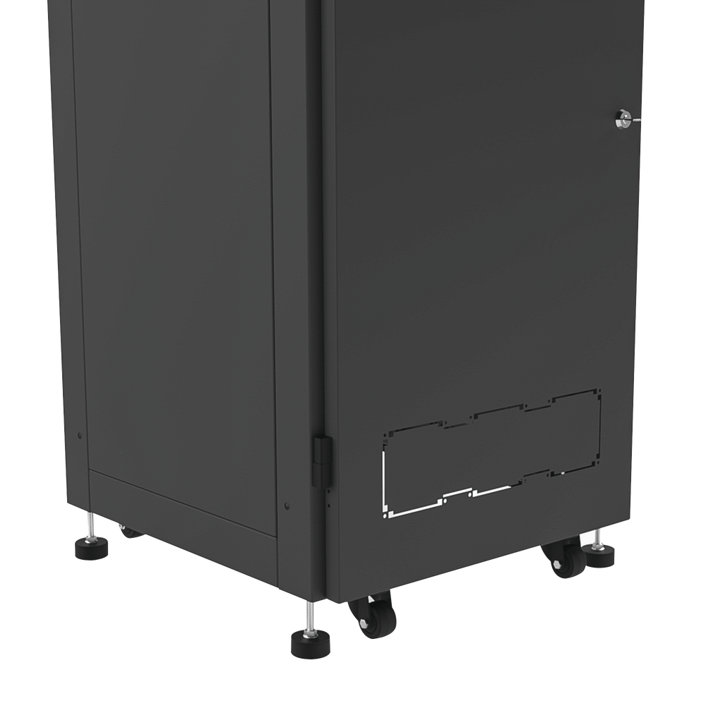 Gabinete Profesional para Telecomunicaciones de 19in, Instalación a Piso, 24UR, 600 mm Profundidad, Se envía el Gabinete Armado. - Imagen 7