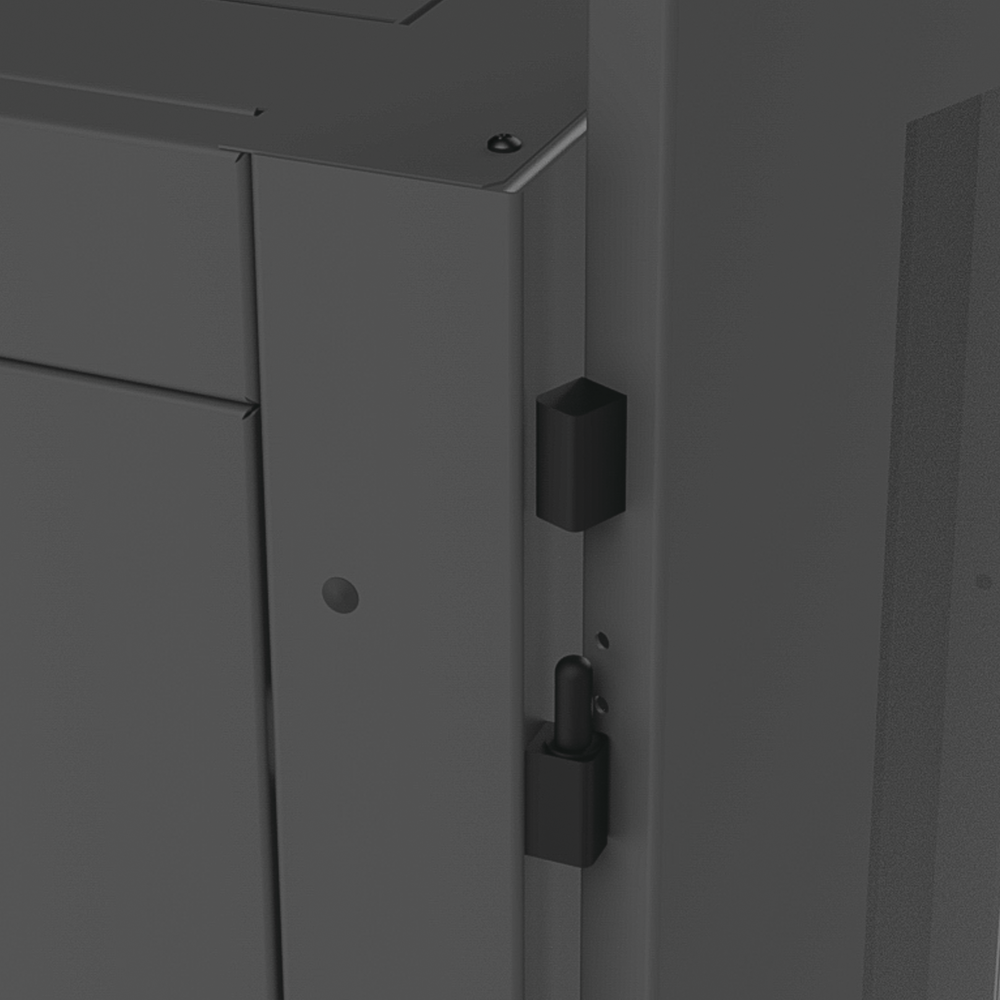 Gabinete Profesional para Telecomunicaciones de 19in, Instalación a Piso, 24UR, 600 mm Profundidad, Se envía el Gabinete Armado. - Imagen 8