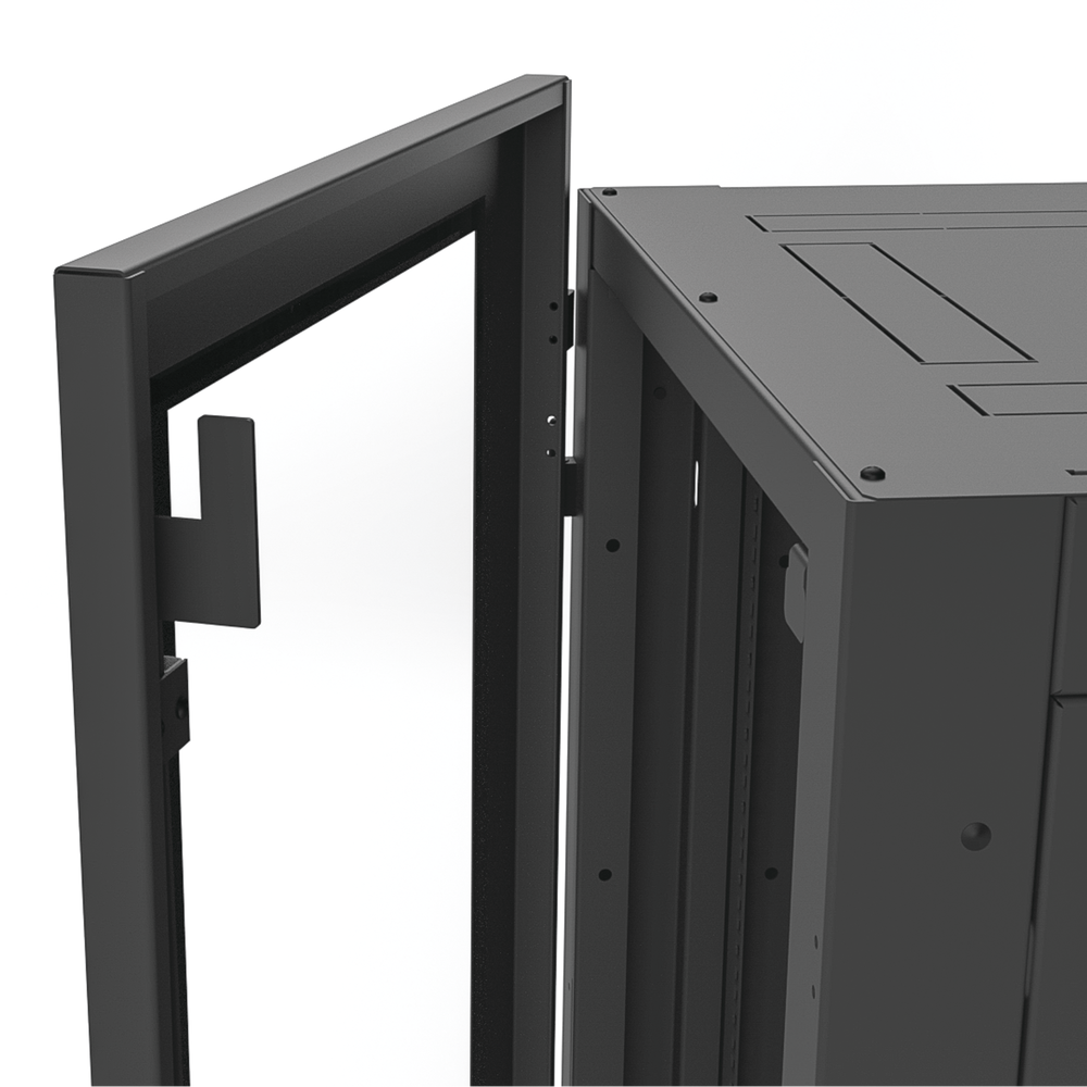 Gabinete Profesional para Telecomunicaciones de 19in, Instalación a Piso, 24UR, 600 mm Profundidad, Se envía el Gabinete Armado. - Imagen 9