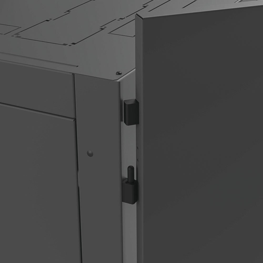Gabinete para Telecomunicaciones Rack Estándar de 19", 42UR, 600 mm Ancho x 600 mm Profundidad. Fabricado en Acero, Se envía el Gabinete Armado. - Imagen 8