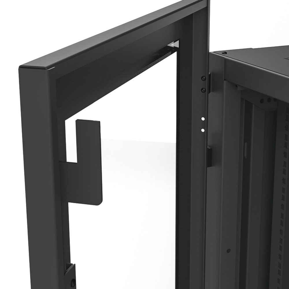 Gabinete para Telecomunicaciones Rack Estándar de 19", 42UR, 600 mm Ancho x 600 mm Profundidad. Fabricado en Acero, Se envía el Gabinete Armado. - Imagen 9
