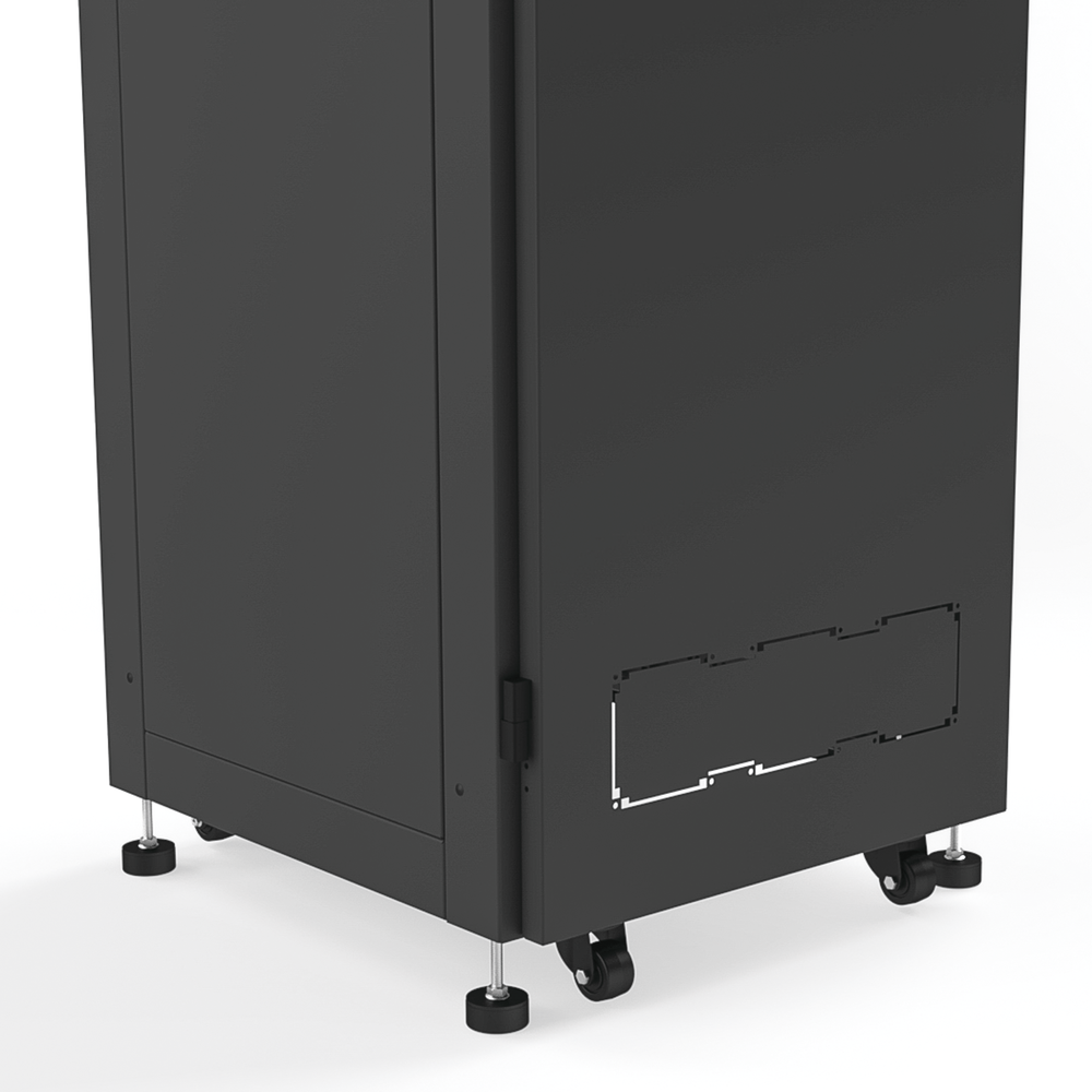 Gabinete para Telecomunicaciones Rack Estándar de 19", 42UR, 600 mm Ancho x 600 mm Profundidad. Fabricado en Acero, Se envía el Gabinete Armado. - Imagen 10