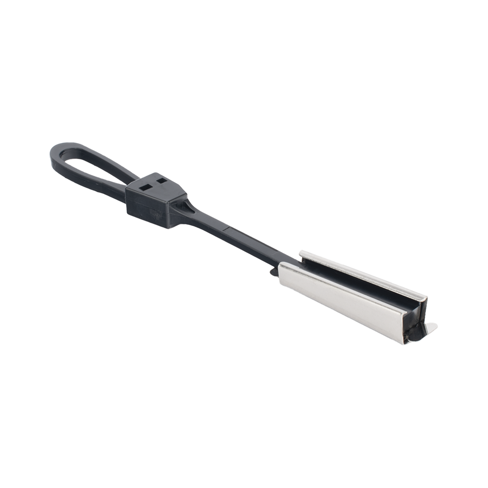 Tensor Plastico para Fibra Óptica Drop Plana de 5x2 mm, Span 80 metros (Termoplastico Resistente a los Rayos UV) - Imagen 4