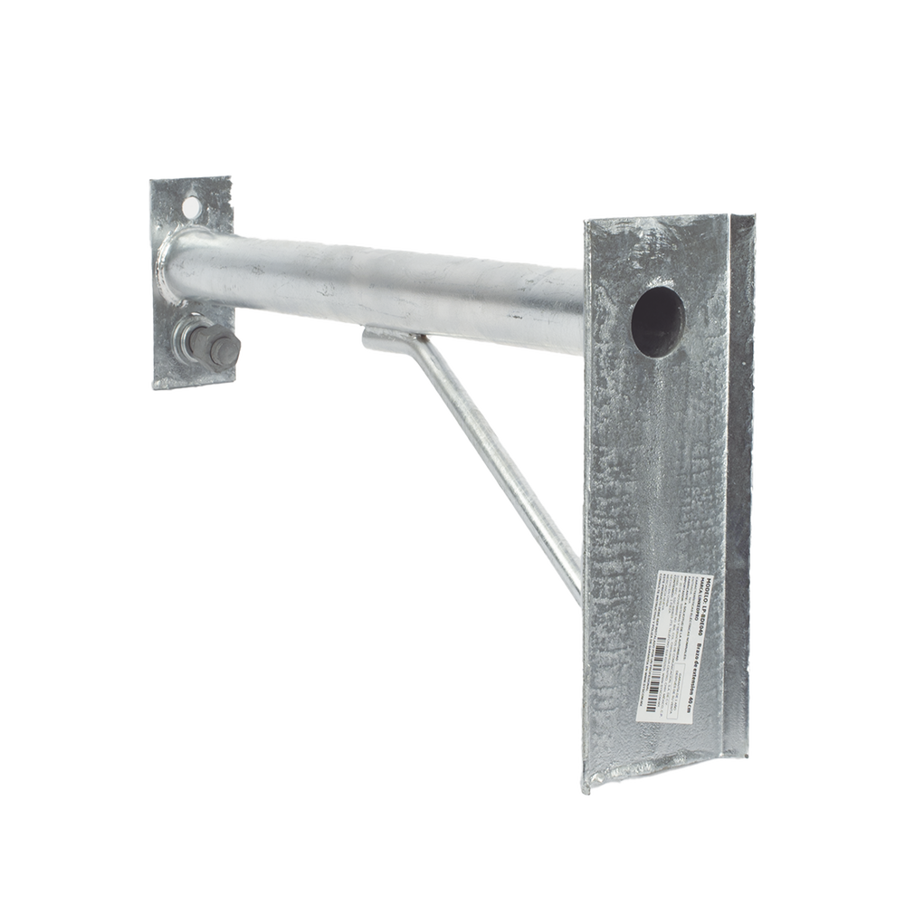 Brazo de Extensión 40 CM para uso con Herraje Tipo "J" (LP-SC-JH-10-15 o LP-SC-JH-06-08) - Imagen 4
