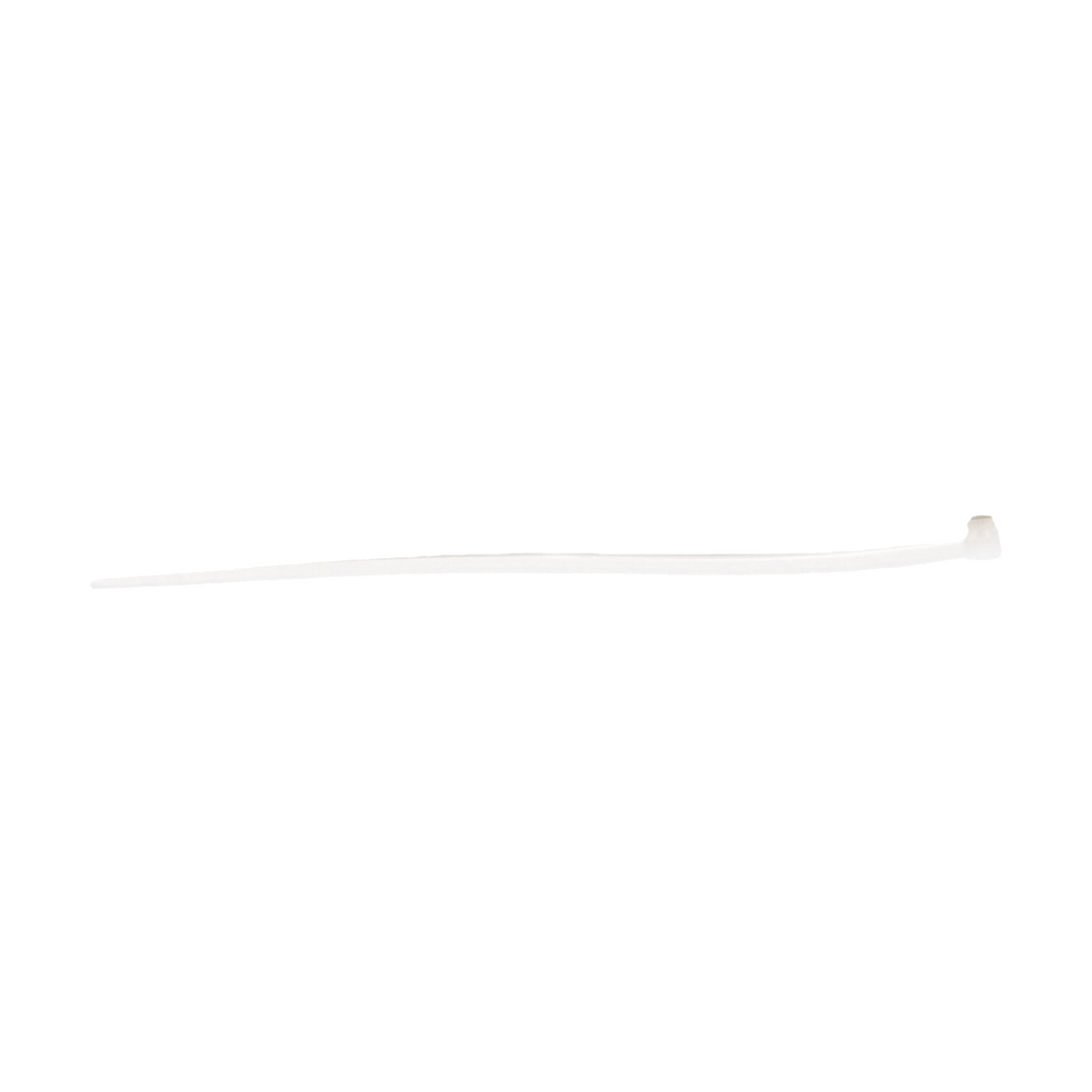 Cincho de plástico, Color Natural, 4.8 x 200 mm, Ideal para sujeción de cables (Bolsa con 100 piezas) - Imagen 3