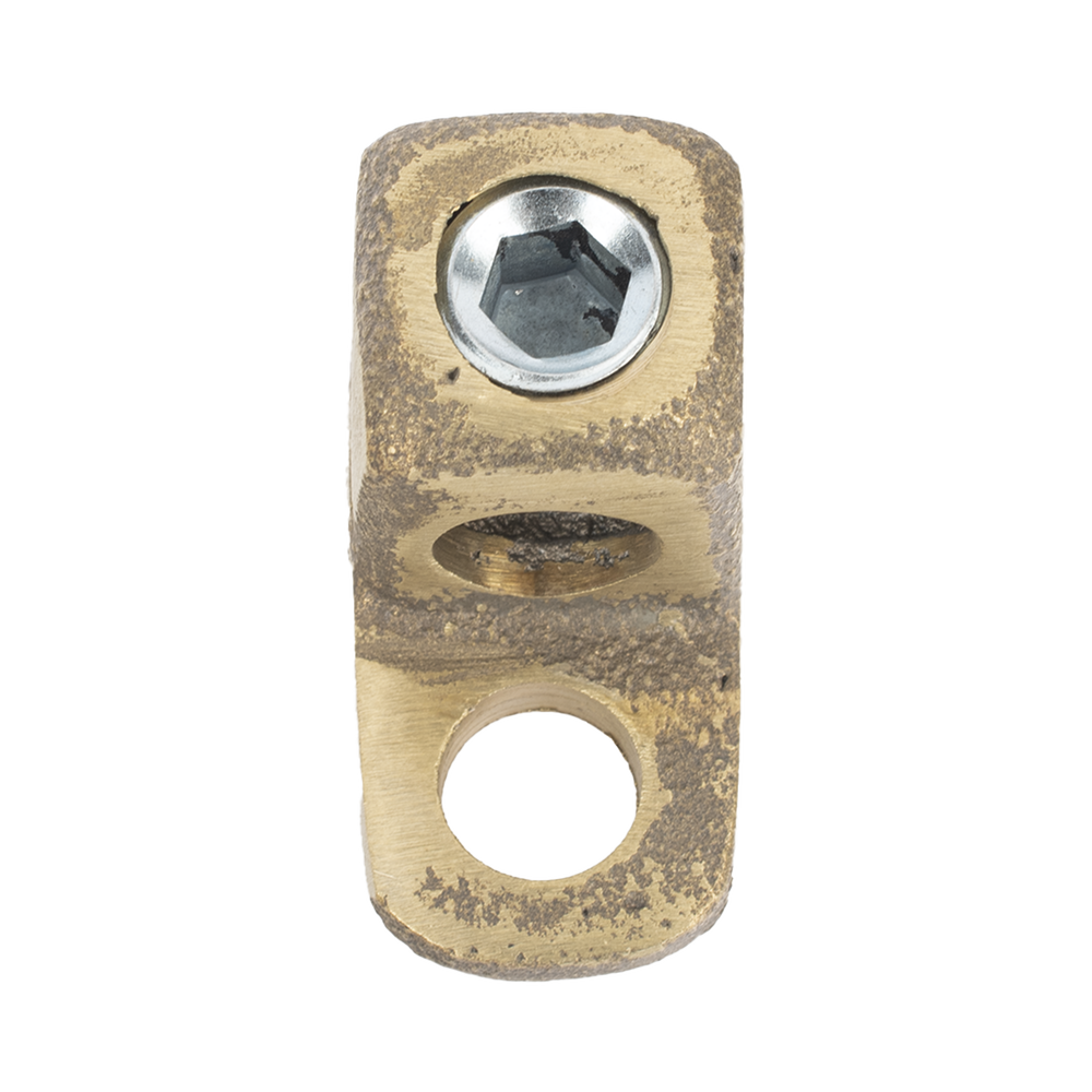 Conector Bornes 1/2" / Cable 1/0 AWG-250 MCM / Bronce 100% / Baja Resistencia / Sin Soldadura Exotérmica