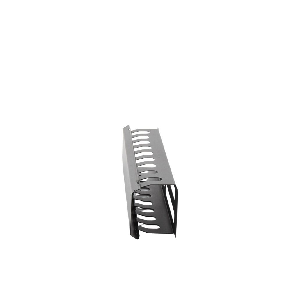 Organizador de Cables Horizontal de 2U para Rack de 19" con Cubierta Metálica - Imagen 3