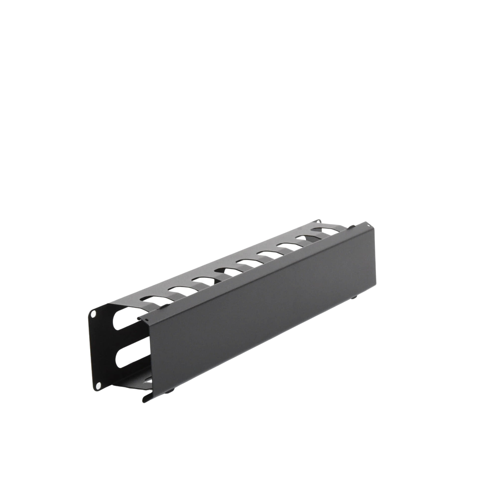 Organizador de Cables Horizontal de 2U para Rack de 19" con Cubierta Metálica - Imagen 4