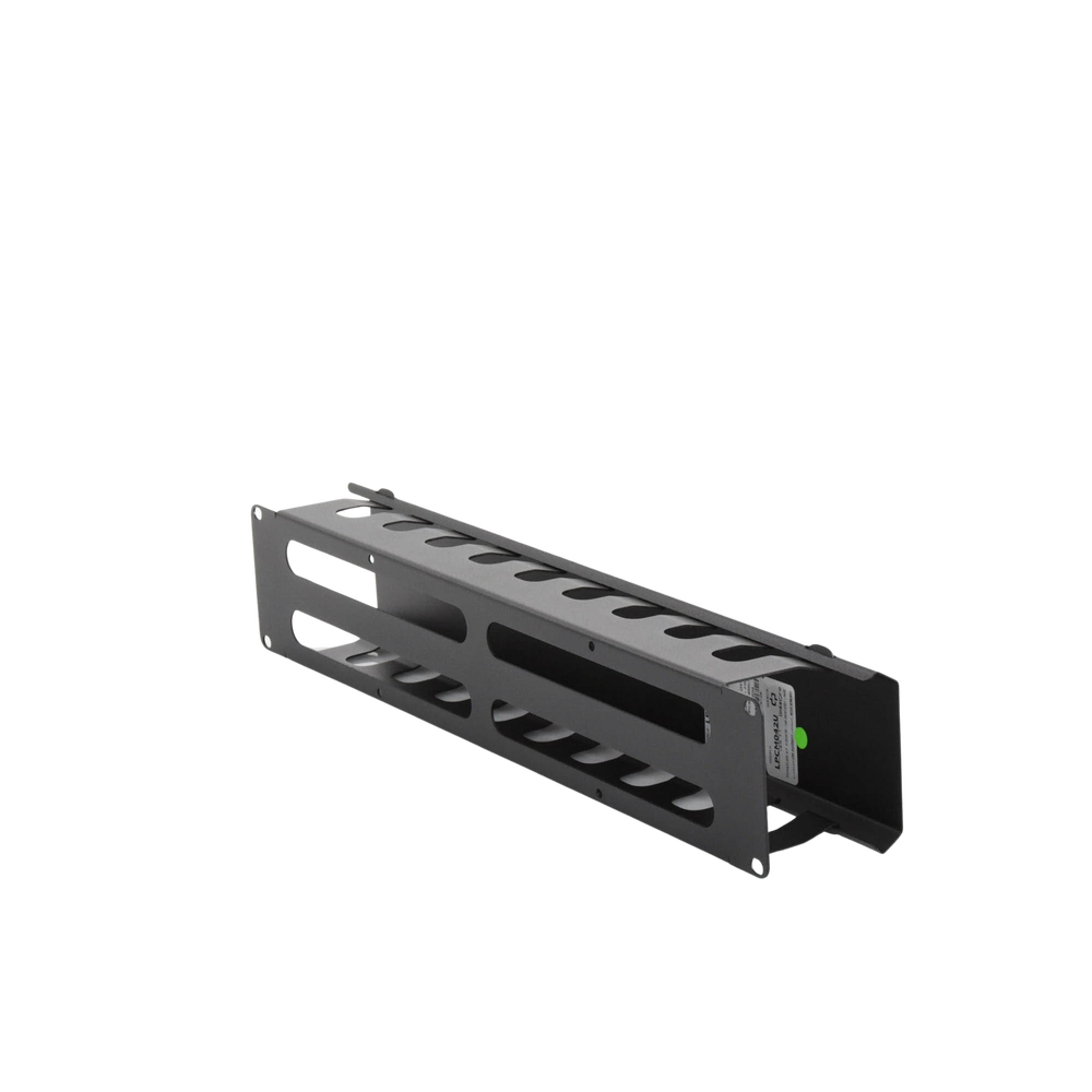 Organizador de Cables Horizontal de 2U para Rack de 19" con Cubierta Metálica - Imagen 5