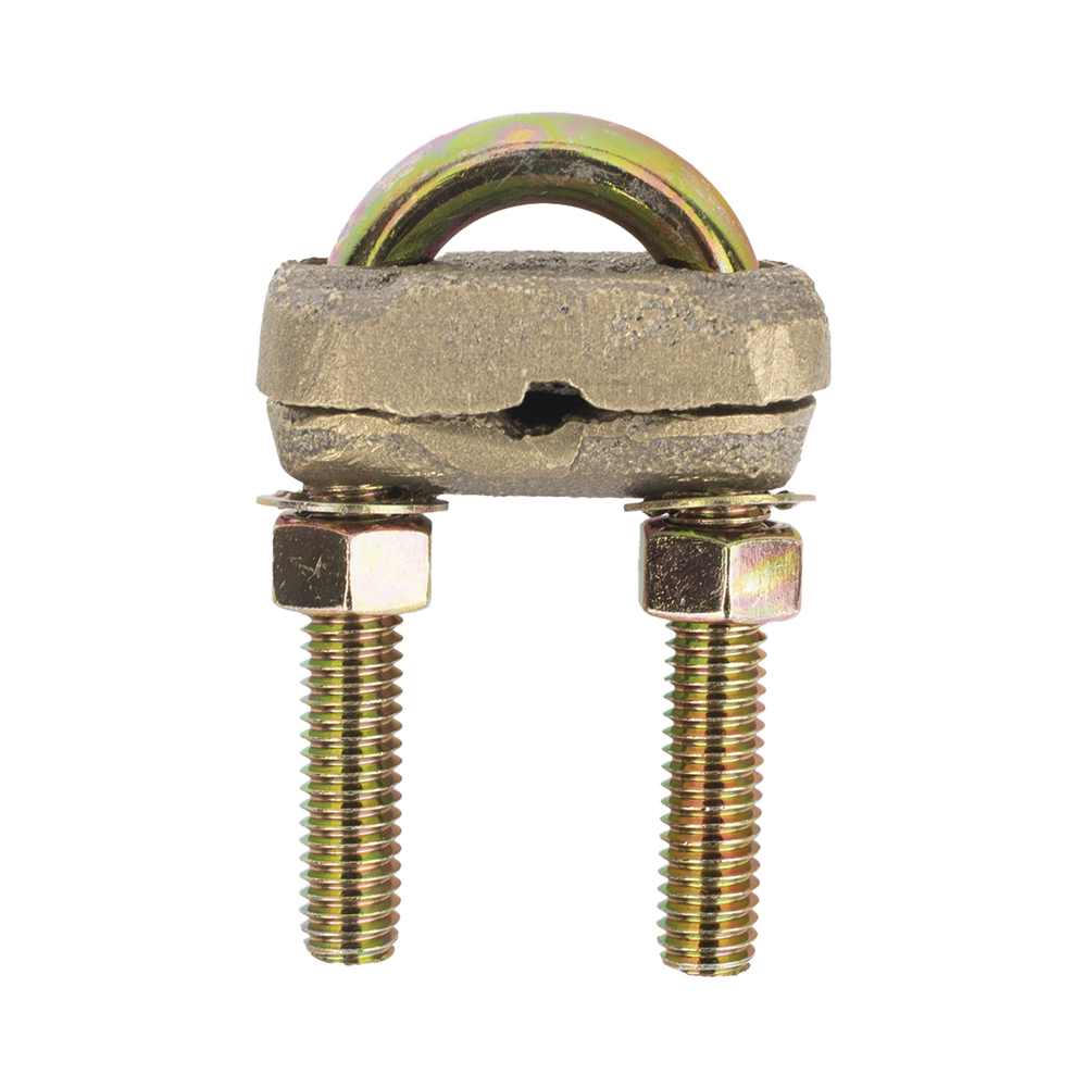 Conector Varilla-Cable Tipo Perro / Bronce 100% / Varilla 5/8 in / Cable 4-2/0 AWG / Sin Soldadura
