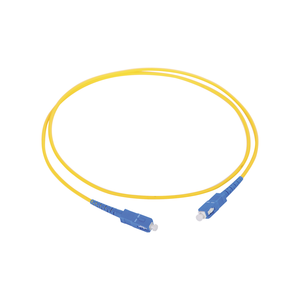Jumper de Fibra Óptica Monomodo SC/SC Simplex de 1 Metro (3.28 Pies)