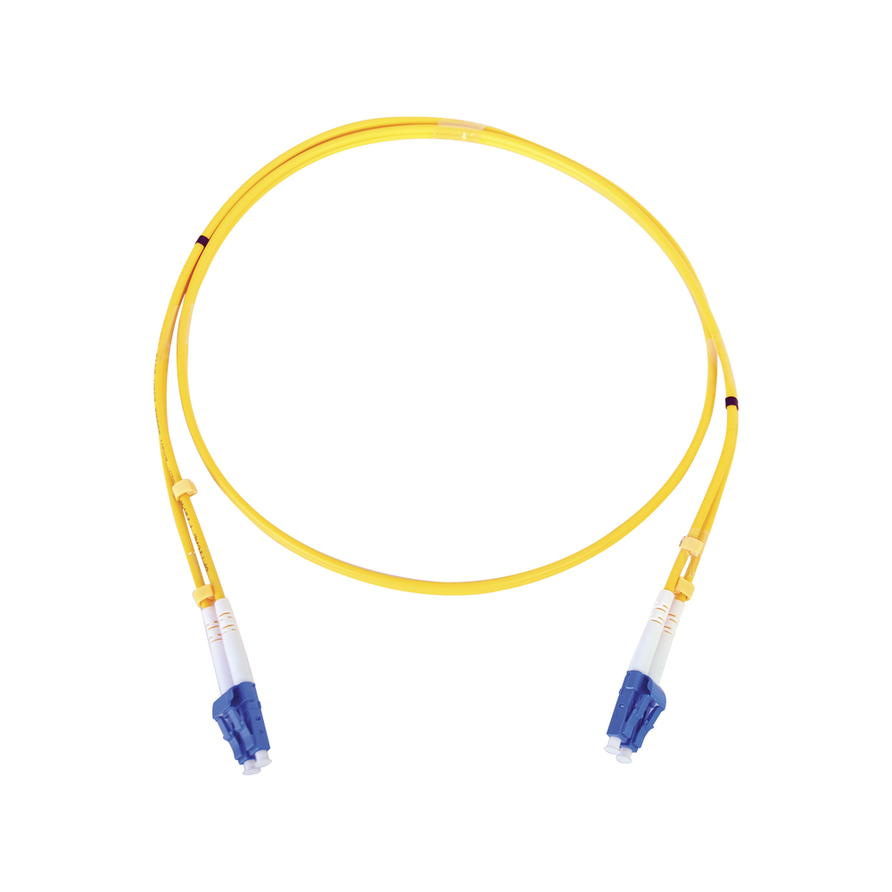 Jumper de Fibra Óptica Monomodo LC/LC Duplex de 1 Metro (3.28 Pies)
