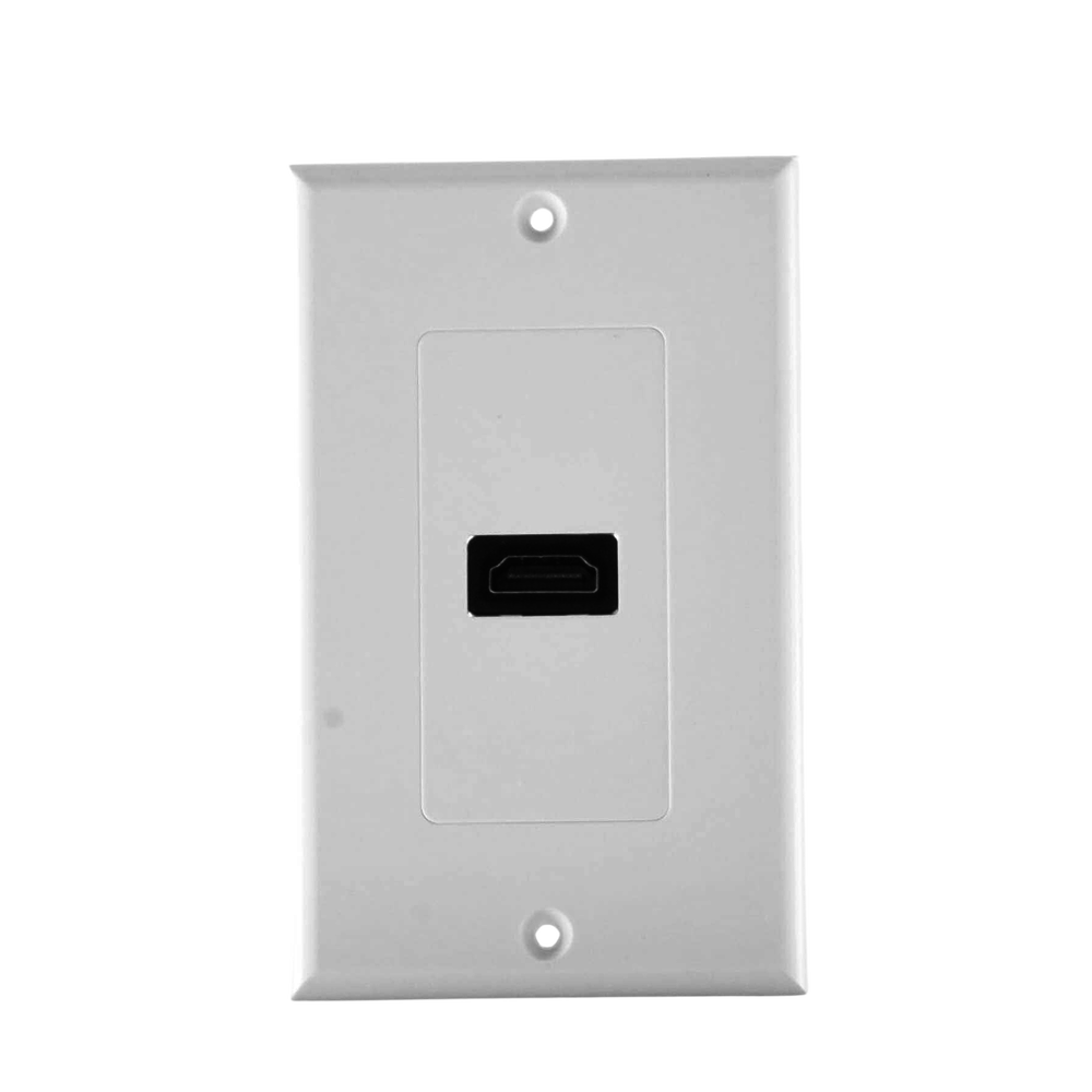 Placa de Pared 1 Puerto HDMI Hembra a Hembra - Imagen 4