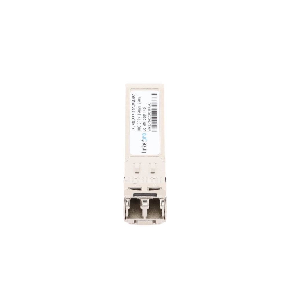 Transceptor Óptico Industrial SFP+ (Mini-Gbic) / Multimodo 850 nm / 10 Gbps / 10GBASE-SR / Conectores LC/UPC Dúplex / DDM / Hasta 550 m - Imagen 3