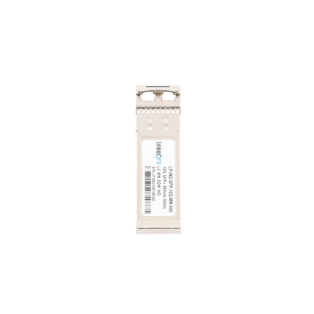 Transceptor Óptico Industrial SFP+ (Mini-Gbic) / Multimodo 850 nm / 10 Gbps / 10GBASE-SR / Conectores LC/UPC Dúplex / DDM / Hasta 550 m - Imagen 4