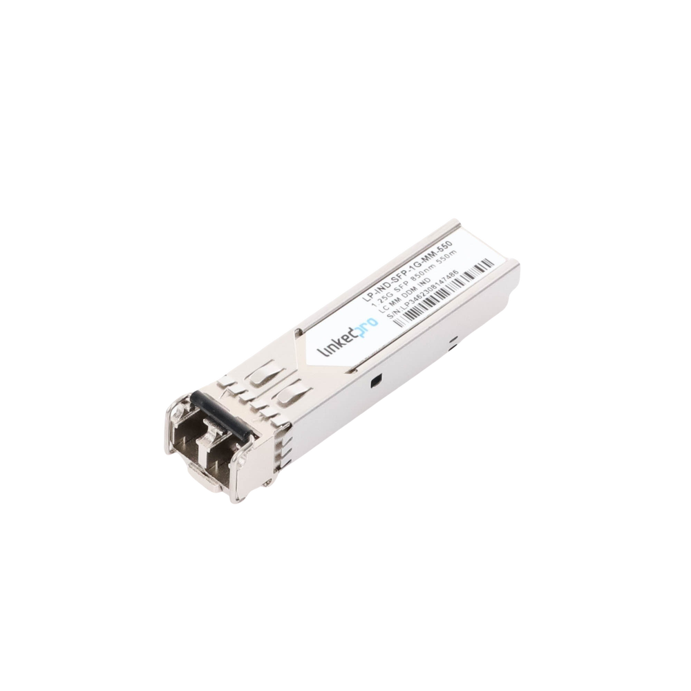 Transceptor Óptico Industrial SFP (Mini-Gbic) / Multimodo 850 nm / 1.25 Gbps / 1000BASE-SX / Conectores LC/UPC Dúplex / DDM / Hasta 550 m - Imagen 3