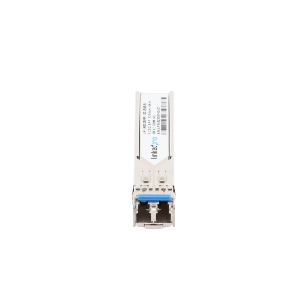 Transceptor Óptico Industrial SFP (Mini-Gbic) / Monomodo 1310 nm / 1.25 Gbps / 1000BASE / Conectores LC/UPC Dúplex / DDM / Hasta 5 km - Imagen 3