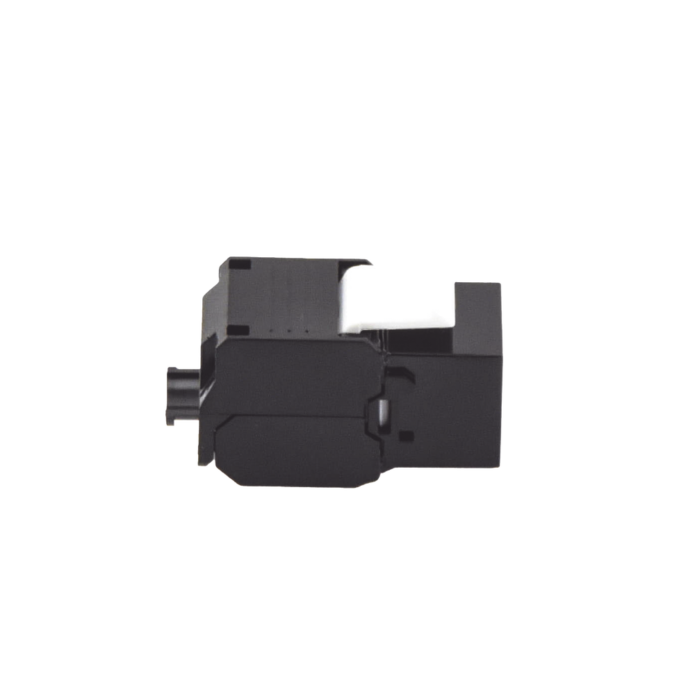 Módulo Jack Keystone Cat6 (Toolless), con Terminación en Ángulo 180 - Color Negro, Compatible con Faceplate y Patchpanel Linkedpro - Imagen 2