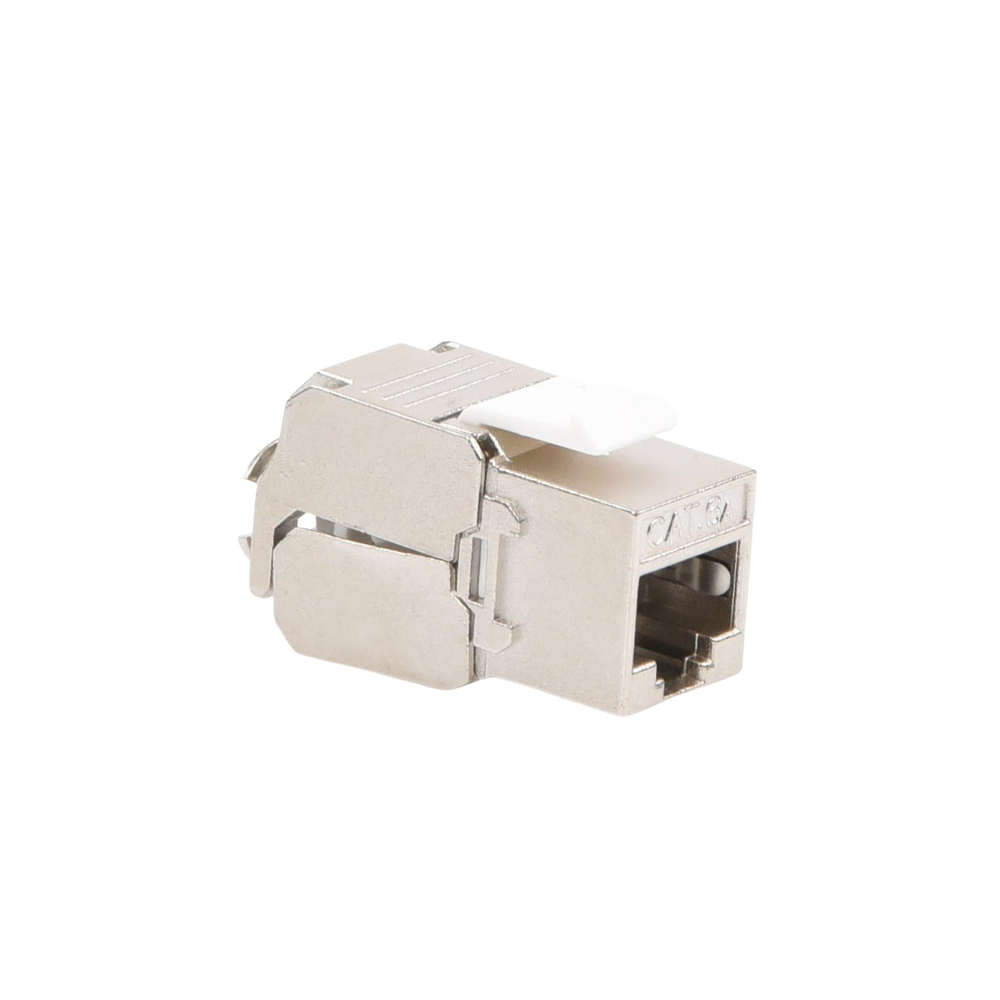Módulo Jack Keystone Cat6A Blindado (STP) sin Herramienta (Toolless) para Faceplate - Imagen 3