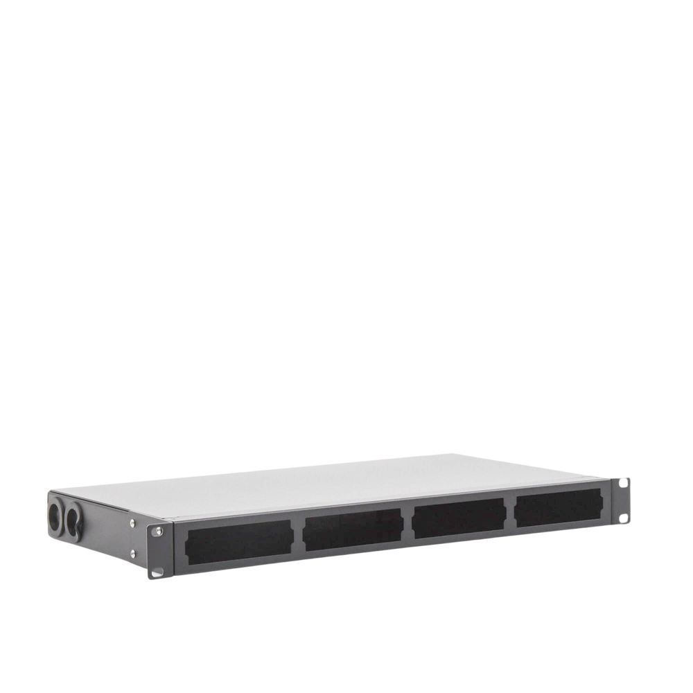 Distribuidor de Fibra Óptica Vacío 19 Pulgadas, Acepta 4 Placas Acopladoras de Linkedpro, Hasta 24 Fibras, 1UR, Incluye Charola de Empalme - Imagen 5