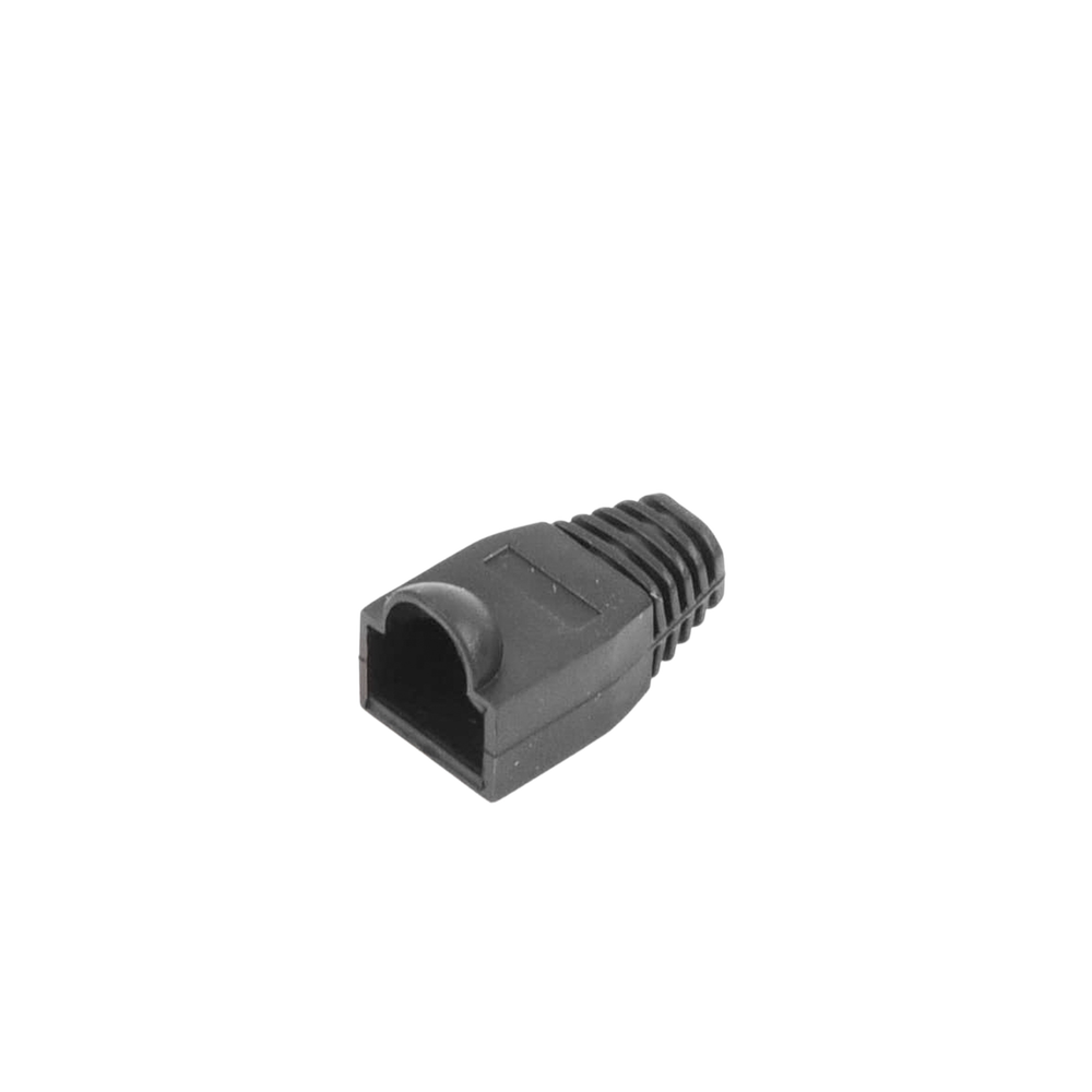 Bota Plástica para Protección de Plug RJ45, Color Negro - Imagen 3