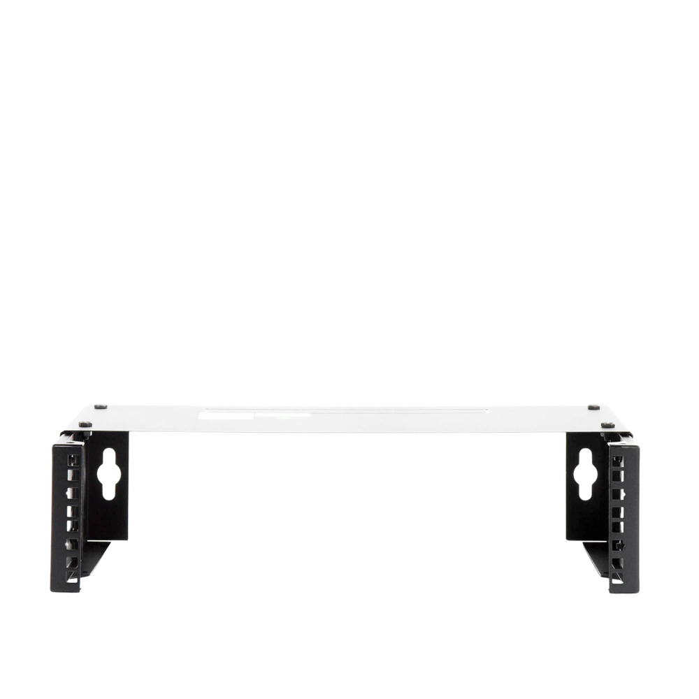 Rack Abierto de montaje en Pared, de 19in, Profundidad Ajustable (8" a 12") de 2.5 Unidades de rack, con Capacidad de Crecimiento. - Imagen 4