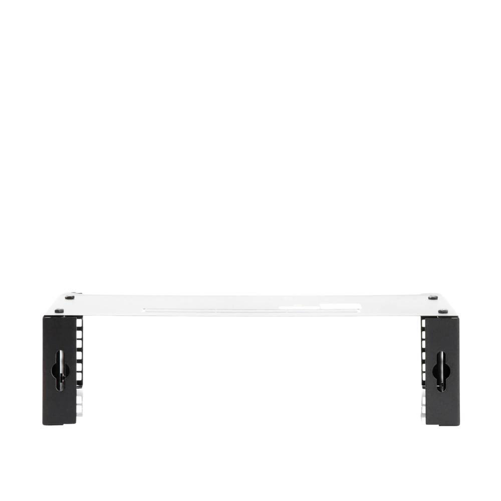 Rack Abierto de montaje en Pared, de 19in, Profundidad Ajustable (8" a 12") de 2.5 Unidades de rack, con Capacidad de Crecimiento. - Imagen 6