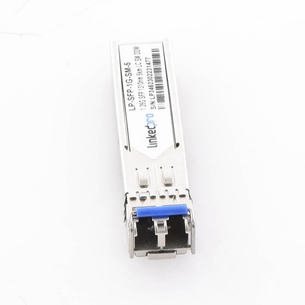 Transceptor Óptico SFP (Mini-Gbic) / Monomodo 1310 nm / 1.25 Gbps / 1000BASE / Conectores LC/UPC Dúplex / DDM / Hasta 5 km - Imagen 4