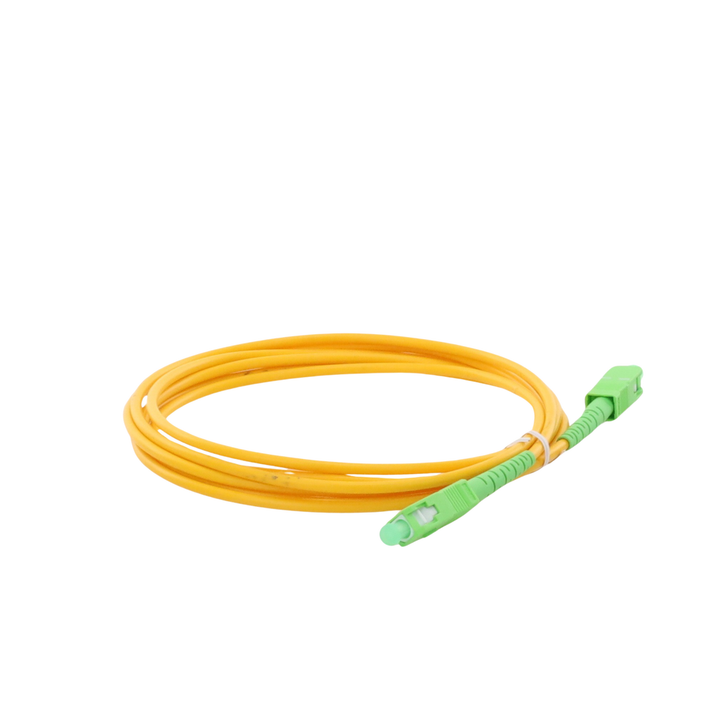 Jumper de Fibra Óptica Monomodo SC/APC-SC/APC Simplex de 3 Metros (9.84 Pies), 3mm - Imagen 3