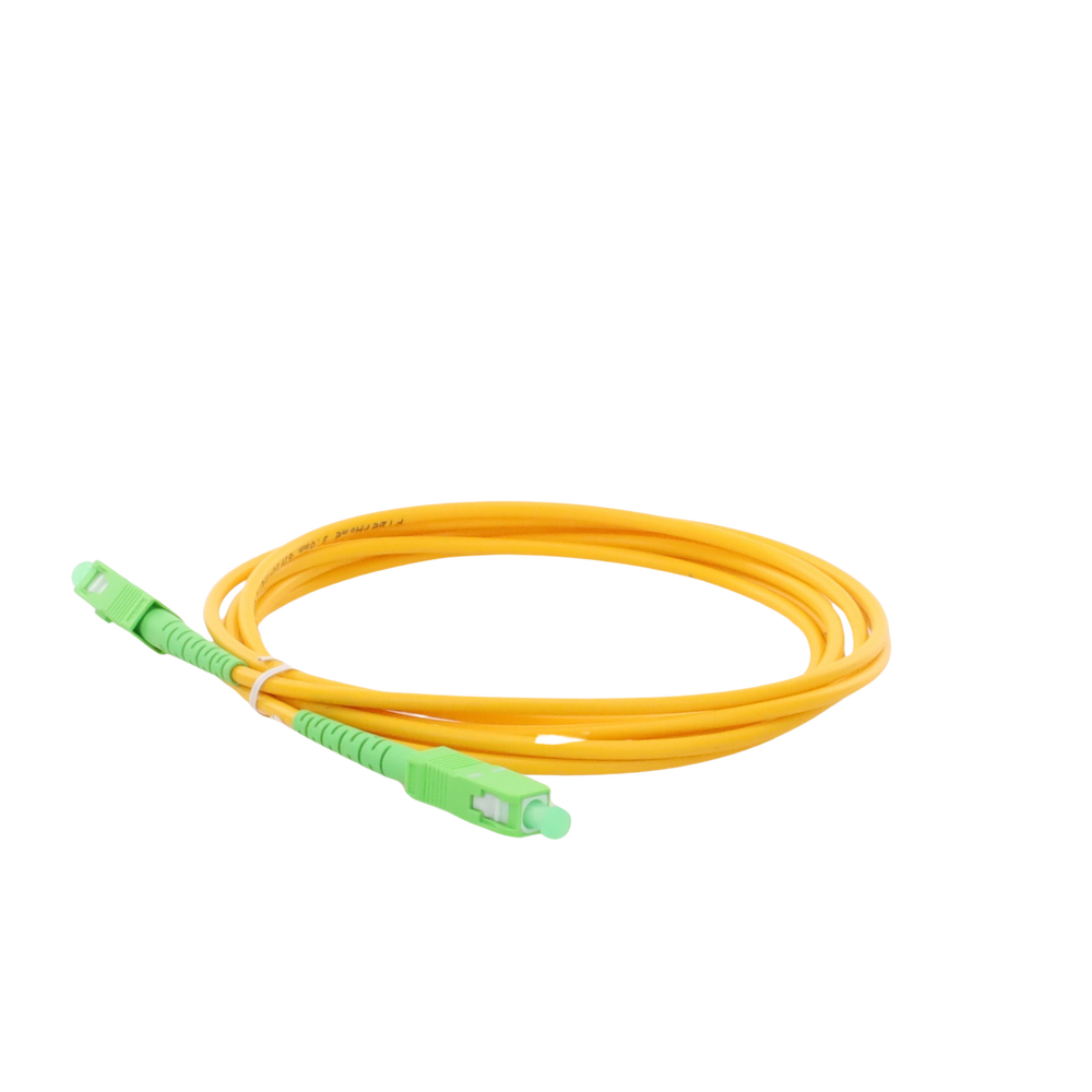 Jumper de Fibra Óptica Monomodo SC/APC-SC/APC Simplex de 3 Metros (9.84 Pies), 3mm - Imagen 4