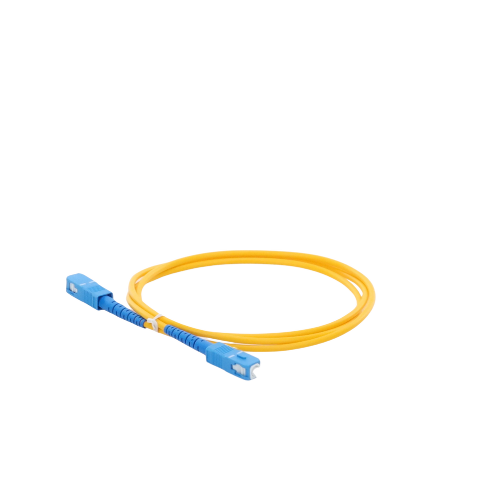 Jumper de Fibra Óptica Monomodo SC/UPC-SC/UPC Simplex de 1 Metro (3.28 Pies), 3mm - Imagen 2