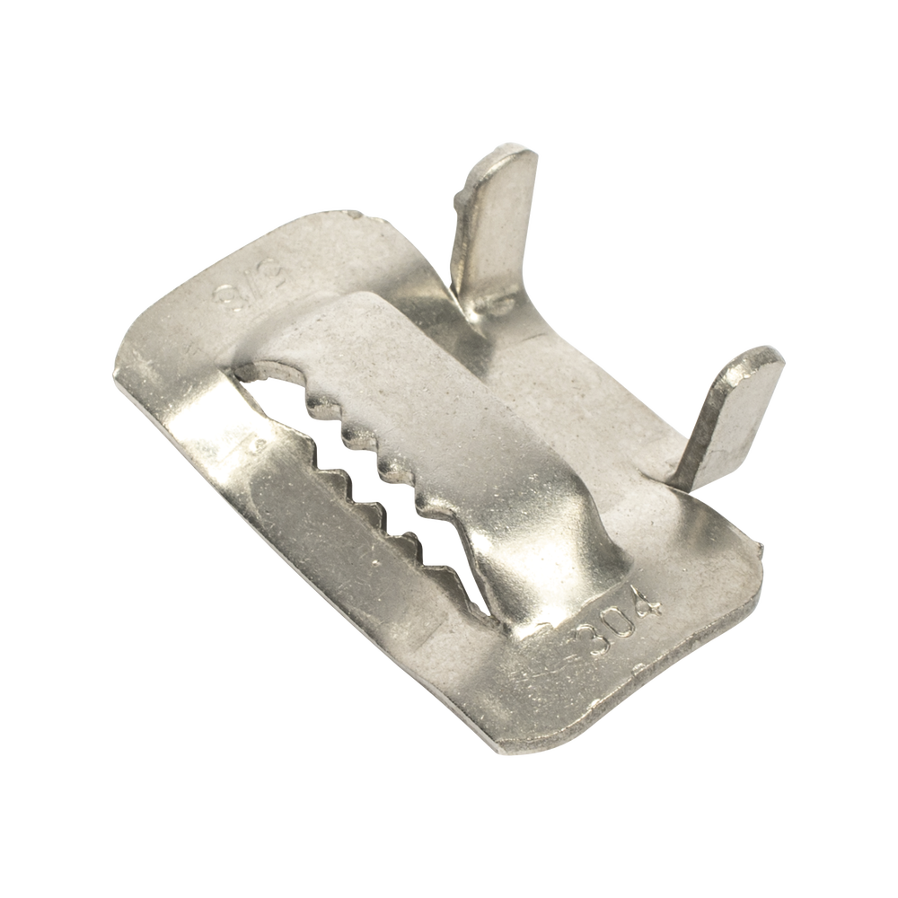Hebilla de Acero Inoxidable T, 5/8", 100 piezas