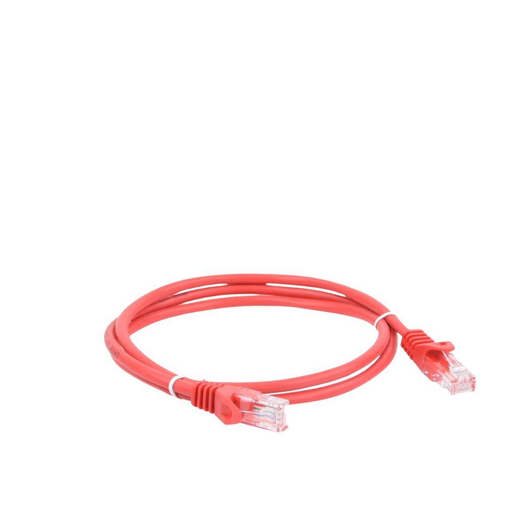 Cable de Parcheo UTP Cat6 - 0.5 Metros (1.64 Pies) - Rojo - Imagen 5