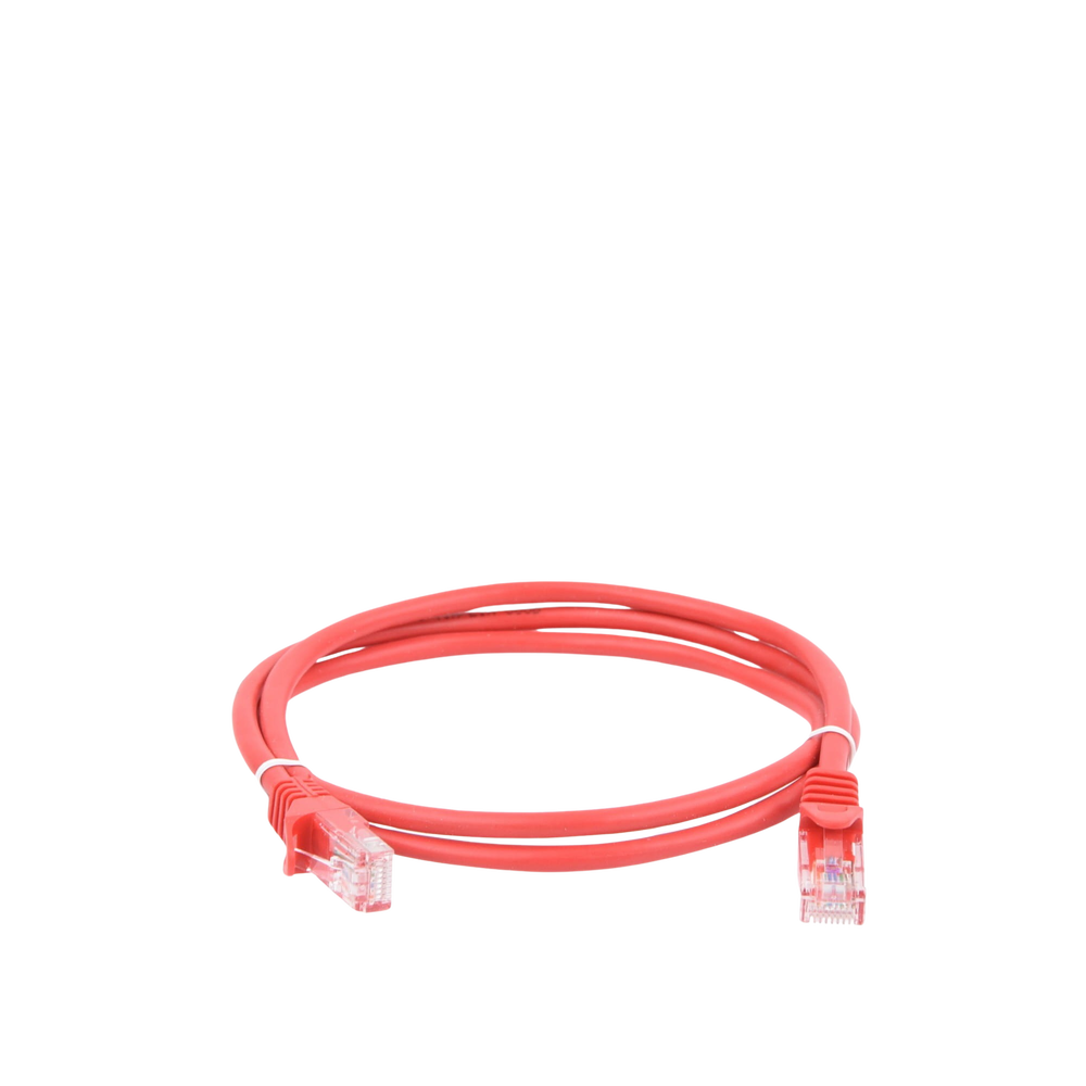 Cable de Parcheo UTP Cat6 - 0.5 Metros (1.64 Pies) - Rojo - Imagen 8