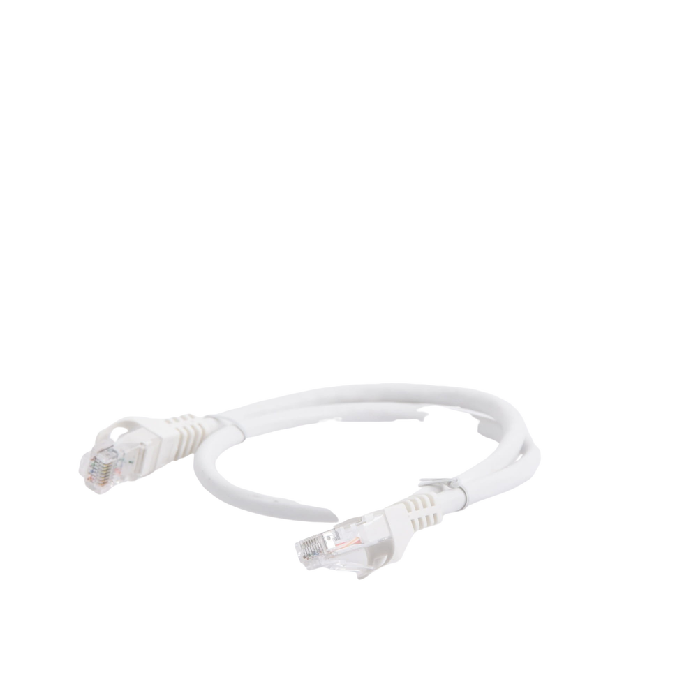 Cable de Parcheo UTP Cat6 - 0.5 Metros (1.64 Pies) - Blanco - Imagen 3