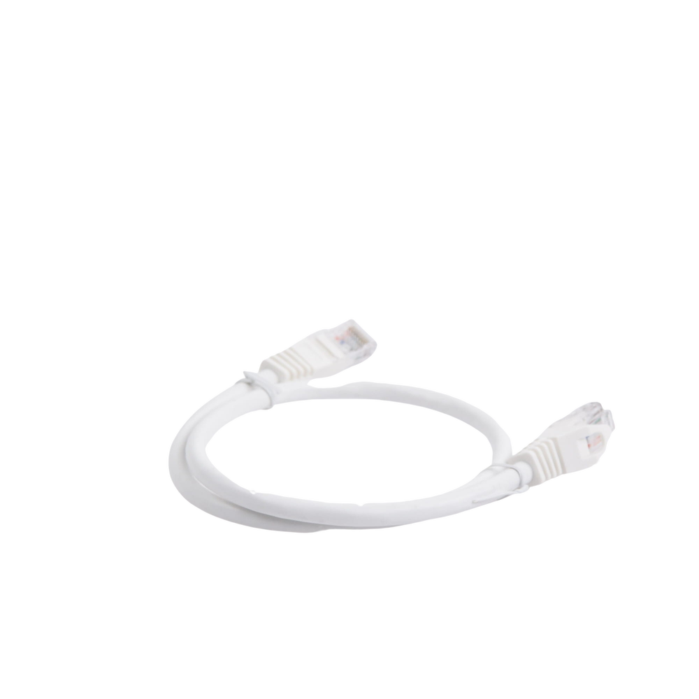 Cable de Parcheo UTP Cat6 - 0.5 Metros (1.64 Pies) - Blanco - Imagen 4