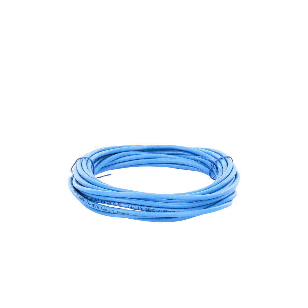 Cable de Parcheo Slim UTP Cat6A - 3 Metros (9.84 Pies) Azul, Diámetro Reducido (28 AWG) - Imagen 4