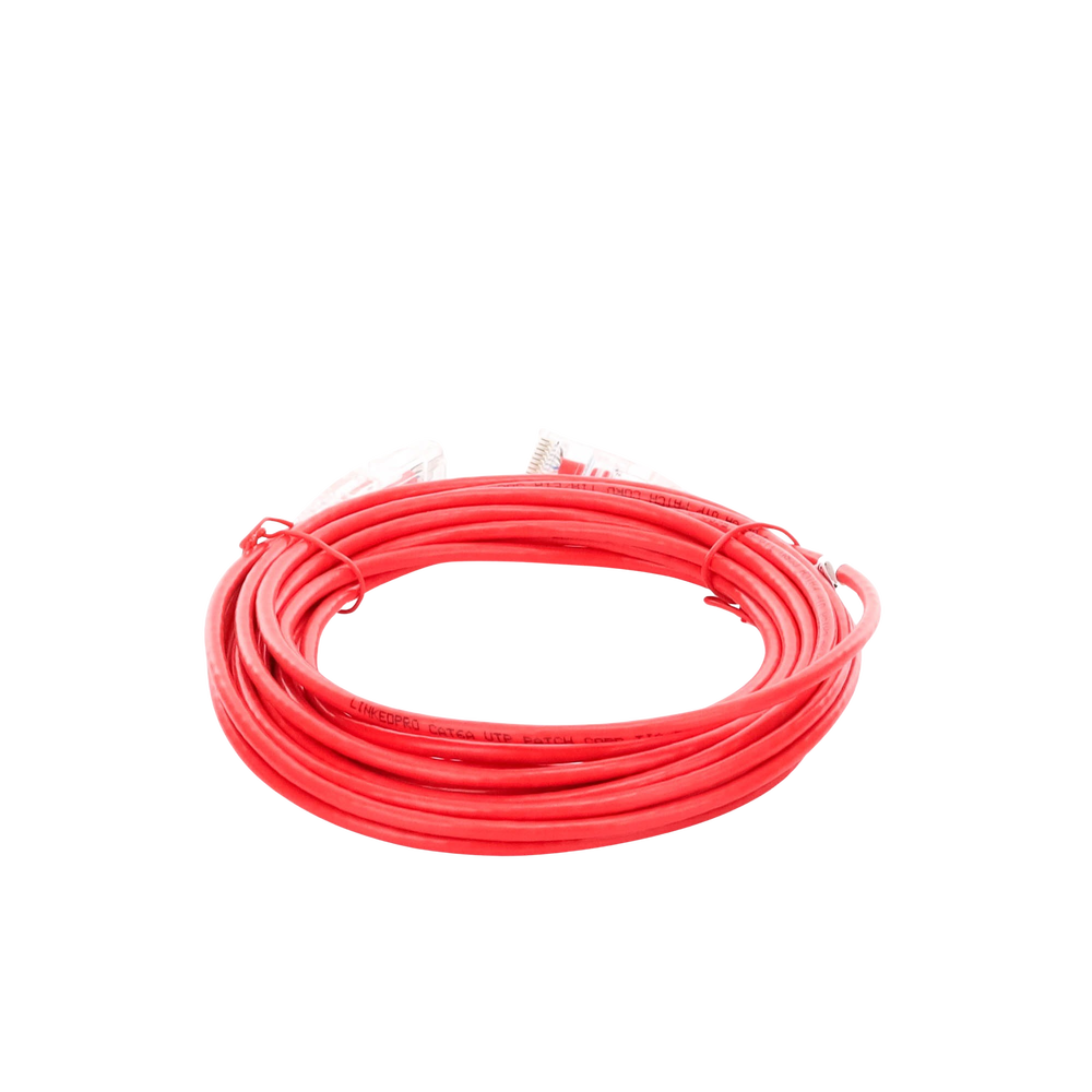 Cable de Parcheo Slim UTP Cat6A - 5 Metros (16.40 Pies) Rojo, Diámetro Reducido (28 AWG) - Imagen 4