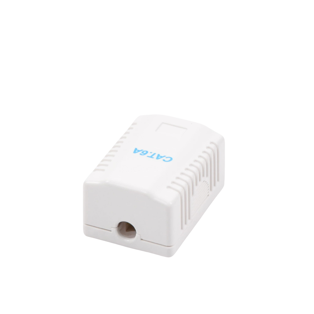 Caja de Pared con 1 Puerto, Incluye 1 Jack UTP Cat6A - Imagen 5