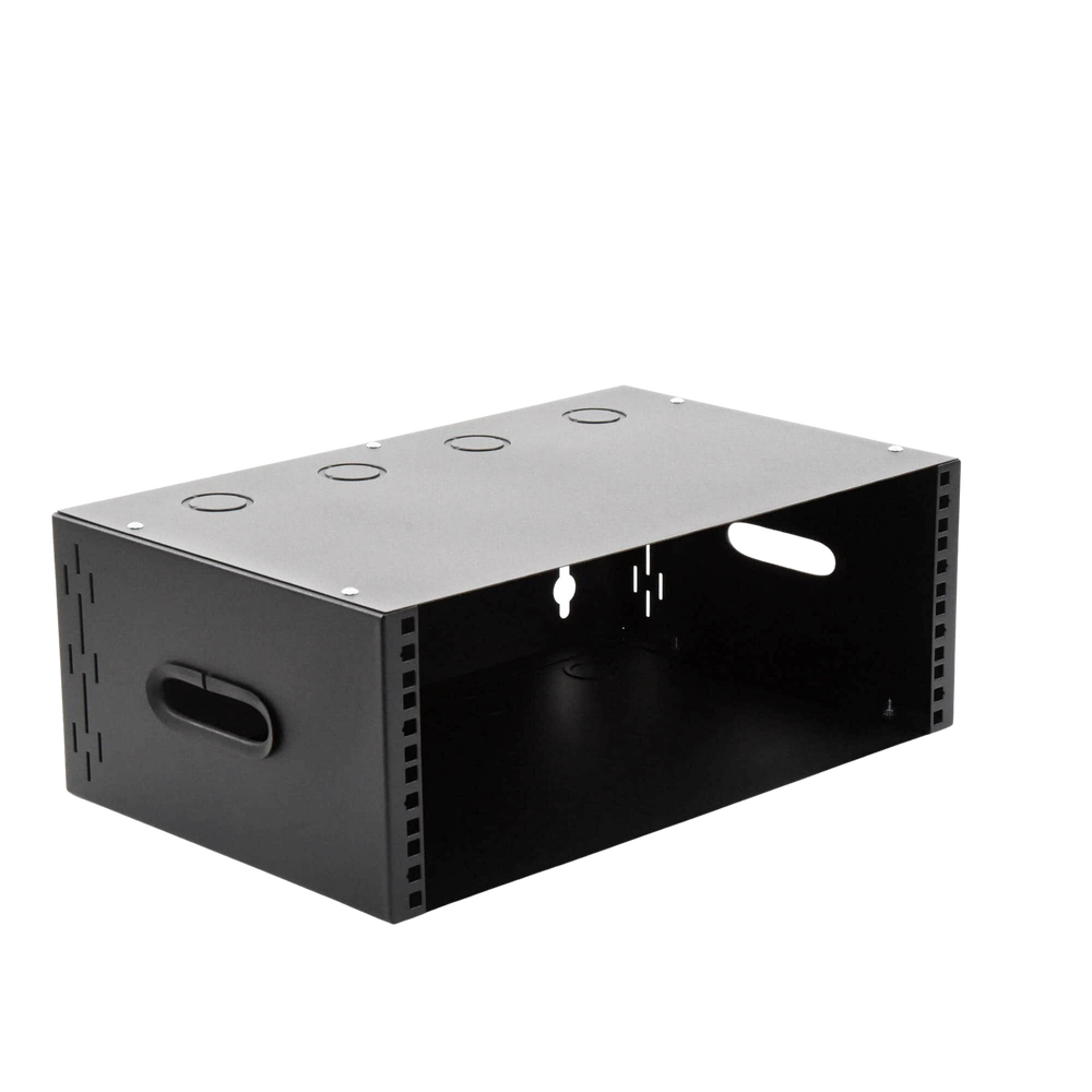 Gabinete para Montaje en Pared liviano, 4 Unidades de rack, Profundidad máxima de trabajo 250 mm, Se envía el Gabinete Armado. - Imagen 5