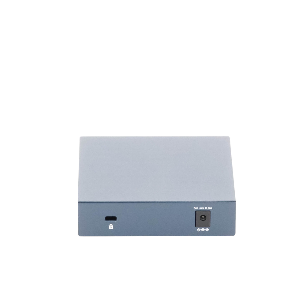 Switch de escritorio Gigabit de 5 puertos 10/100/1000Mbps, carcasa metálica - Imagen 4