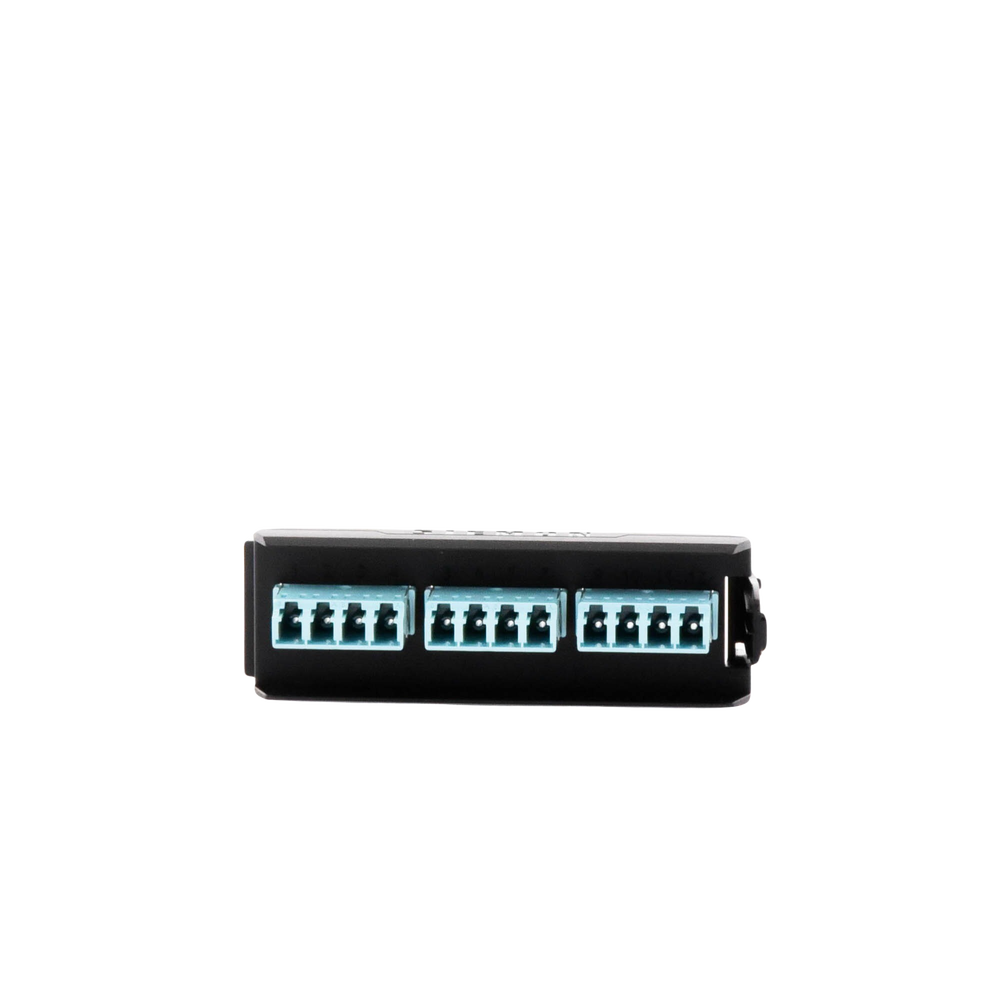 Placa Acopladora LightVerse, 6 Conectores Dúplex LC/UPC, Acepta hasta 12 Fibras Multimodo OM3 y OM4 (No Shuttered) - Imagen 4