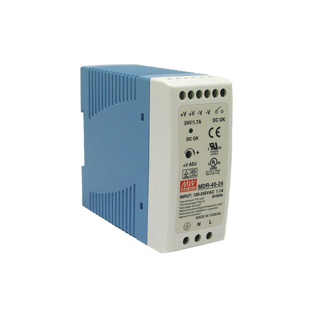 Fuente de poder Industrial Riel Din 24Vcc, 40W
