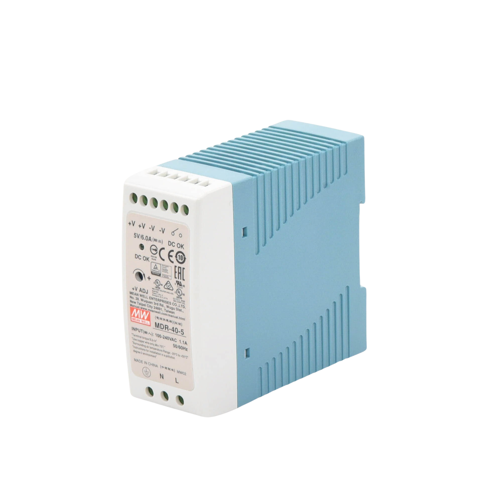 Fuente de poder Industrial Riel Din 5Vcc, 40W - Imagen 4